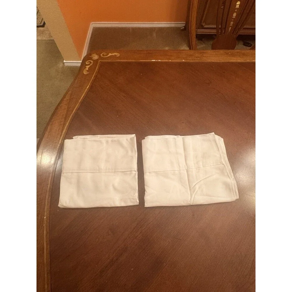 Members Mark 100% Cotton Pillow Cases Standard  Queen Size 28”X 20”